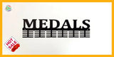 Medals 48 Tier Medal Hanger Black Sports Medal Hangers