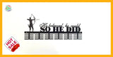 Archery He Believed He Could 48 Tier Medal Hanger Black Sports Medal Hangers