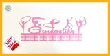 Gimnastiek Rhythmic Mixed 56 Tier Medal Hanger Pink Sports Medal Hangers