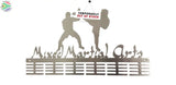 Mixed Martial Arts 48 Tier Medal Hanger Stainless Steel Brush Finish Sports Medal Hangers