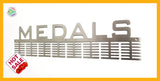 Medals 96 Tier Medal Hanger (Option Of Colors Available) Stainless Steel Brush Finish Sports Medal