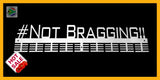 #Not Bragging 72 Tier Medal Hanger Sports Medal Hangers