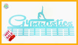 Gymnastics Beam 48 Tier Medal Hanger Blue Turquoise Sports Medal Hangers