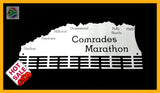 Comrades Marathon Up Run Medal Hanger 48 Tier Stainless Steel Brush Finish Sports Hangers