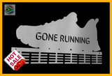 Gone Running 48 Tier Medal Hanger Stainless Steel Brush Finish Sports Hangers