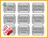 Ribbon Labels For First Achievement Running Medals