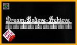 Dream Believe Achieve 72 Tier Medal Hanger Sports Medal Hangers