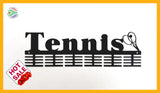 Tennis 48 Tier Medal Hanger Black Sports Medal Hangers