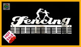 Fencing 48 Tier Medal Hanger Sports Medal Hangers