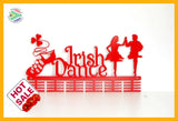Irish Dancing 48 Tier Medal Hanger Red Sports Medal Hangers