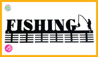 Fishing 48 Tier Medal Hanger Sports Hangers