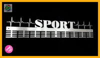 Sport Lifeline 72 Tier Medal Hanger Stainless Steel Brush Finish Sports Hangers