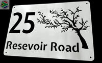 Windy Tree House Sign Wall Art