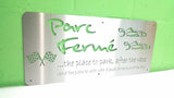 Parc Ferme Home Bar Sign Mounted Wall Art