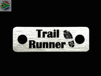 Trail Runner Individual Shoelace Tag Shoe Lace Tags