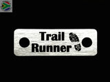 Trail Runner Individual Shoelace Tag Shoe Lace Tags