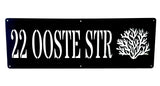Coral House Sign Wall Art