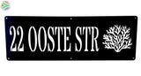 Coral House Sign Wall Art