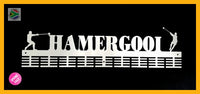 Hamergooi 72 Tier Medal Hanger Stainless Steel Brush Finish Sports Hangers
