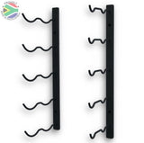 Wine Rack - 30 20 Or 10 Bottle Holder In Black Home Décor