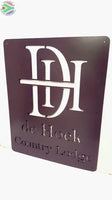 Aluminium House Sign Various Sizes Available Wall Art
