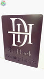 Aluminium House Sign Various Sizes Available Wall Art