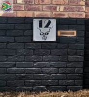 Aluminium House Sign Various Sizes Available Wall Art