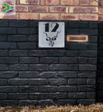 Aluminium House Sign Various Sizes Available Wall Art