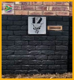 Kudu House Number Sign Wall Art