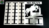 Personalized Horse Rosette Hangers