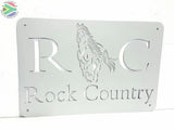 Aluminium House Sign Various Sizes Available Wall Art