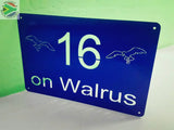 Seagull House Sign Wall Art