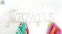 Towels Deckchair 4 Hook Towel Hanger Home Décor