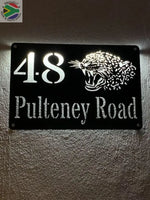 Aluminium House Sign Various Sizes Available Wall Art