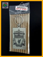 Liverpool Crest Double Sided Laser Engraved Key Ring-Bag Tag Key Rings