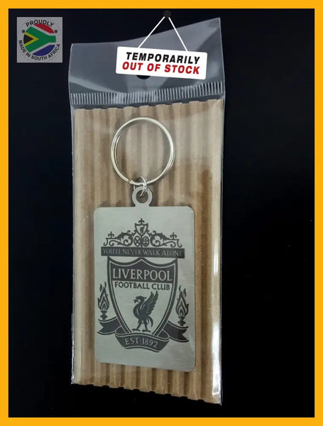 Liverpool Crest Double Sided Laser Engraved Key Ring-Bag Tag Key Rings