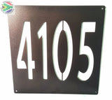 House Number Sign Wall Art