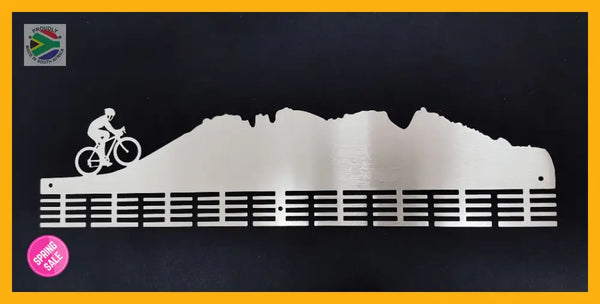 Cycling Mountain 72 Tier Medal Hanger Stainless Steel Brush Finish Sports Medal Hangers