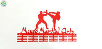 Mixed Martial Arts 48 Tier Medal Hanger Red Sports Medal Hangers