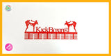 Kick Boxing 48 Tier Medal Hanger Red Sports Medal Hangers