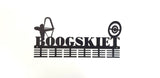 Boogskiet 48 Tier Medal Hanger Black Sports Medal Hangers