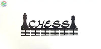 Chess 48 Tier Medal Hanger Black Sports Medal Hangers