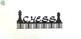 Chess 48 Tier Medal Hanger Black Sports Medal Hangers