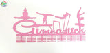 Gimnastiek Womans Artistic Gymnastics 56 Tier Medal Hanger Pink Sports Medal Hangers