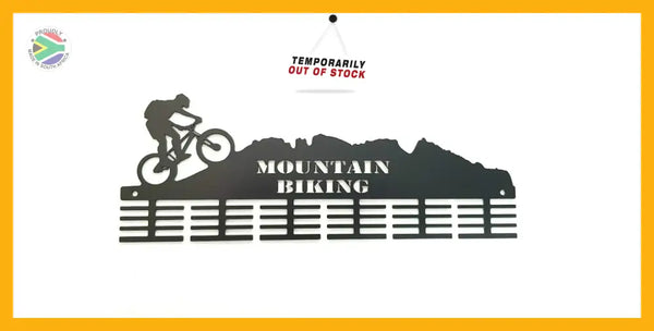 Mountain Bike Mountain 48 Tier Medal Hanger Black Sports Medal Hangers