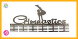 Gymnastics Male 48 Tier Medal Hanger Stainless Steel Brush Finish Sports Medal Hangers