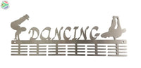 Hip Hop Dancing 48 Tier Medal Hanger Stainless Steel Brush Finish Sports Medal Hangers