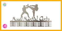 Mixed Martial Arts 48 Tier Medal Hanger Stainless Steel Brush Finish Sports Medal Hangers