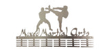Mixed Martial Arts 48 Tier Medal Hanger Stainless Steel Brush Finish Sports Medal Hangers