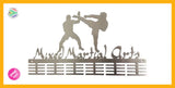 Mixed Martial Arts 48 Tier Medal Hanger Stainless Steel Brush Finish Sports Medal Hangers